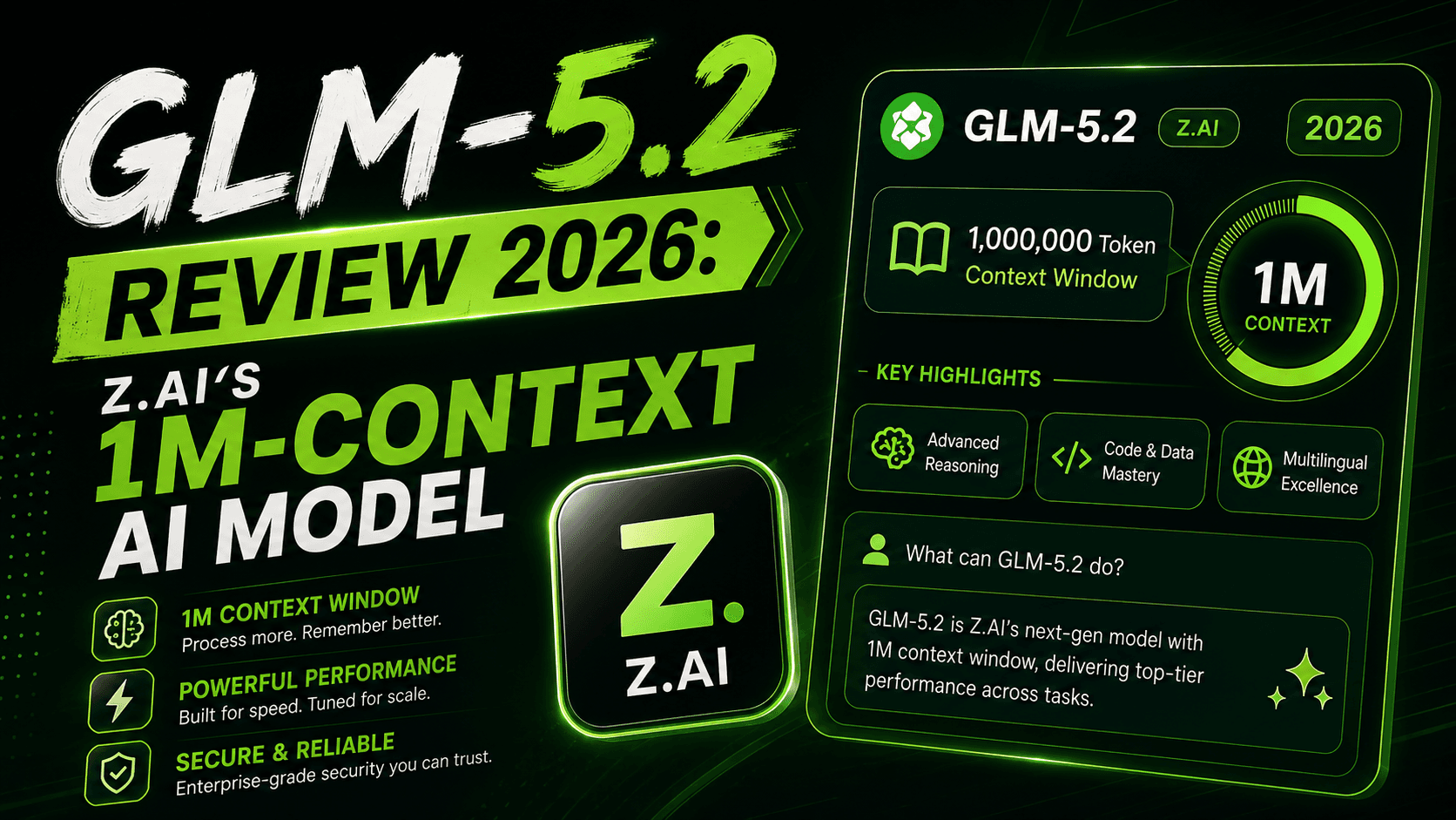 GLM-5.2 Review: Z.ai's 1M-Context Bet, No Proof